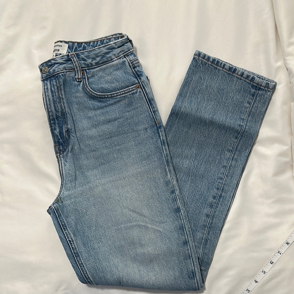 Reformation Liza ultra high rise denim